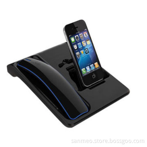 Bluetooth docking station, reduces radiation, stereo speakers make you enjoy meetings & video calls